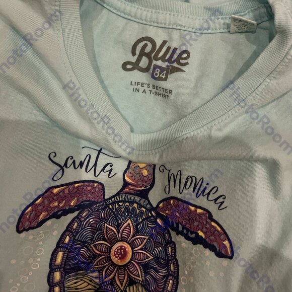 Kid's Tee,Blue, L, Blue, Preloved in Good condition - Picture 5 of 5